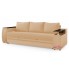 Диван Прямой Соната Киевский Стандарт 255х110 Еврокнижка Жаккард Золотой Саванна Нова (024)