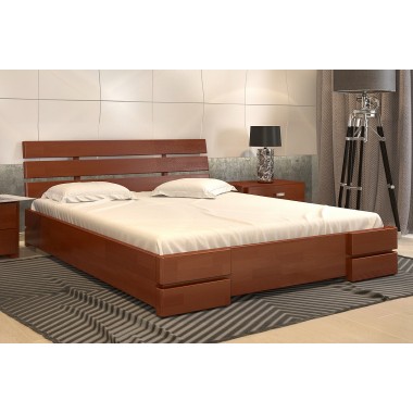 Кровать двуспальная Arbor Drev 180x190 Дали Люкс дерево сосна Яблоня