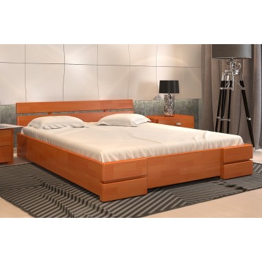 Кровать двуспальная Arbor Drev 180x190 Дали дерево сосна Ольха