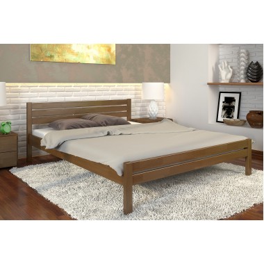 Кровать двуспальная Arbor Drev 180x190 Роял дерево бук Орех